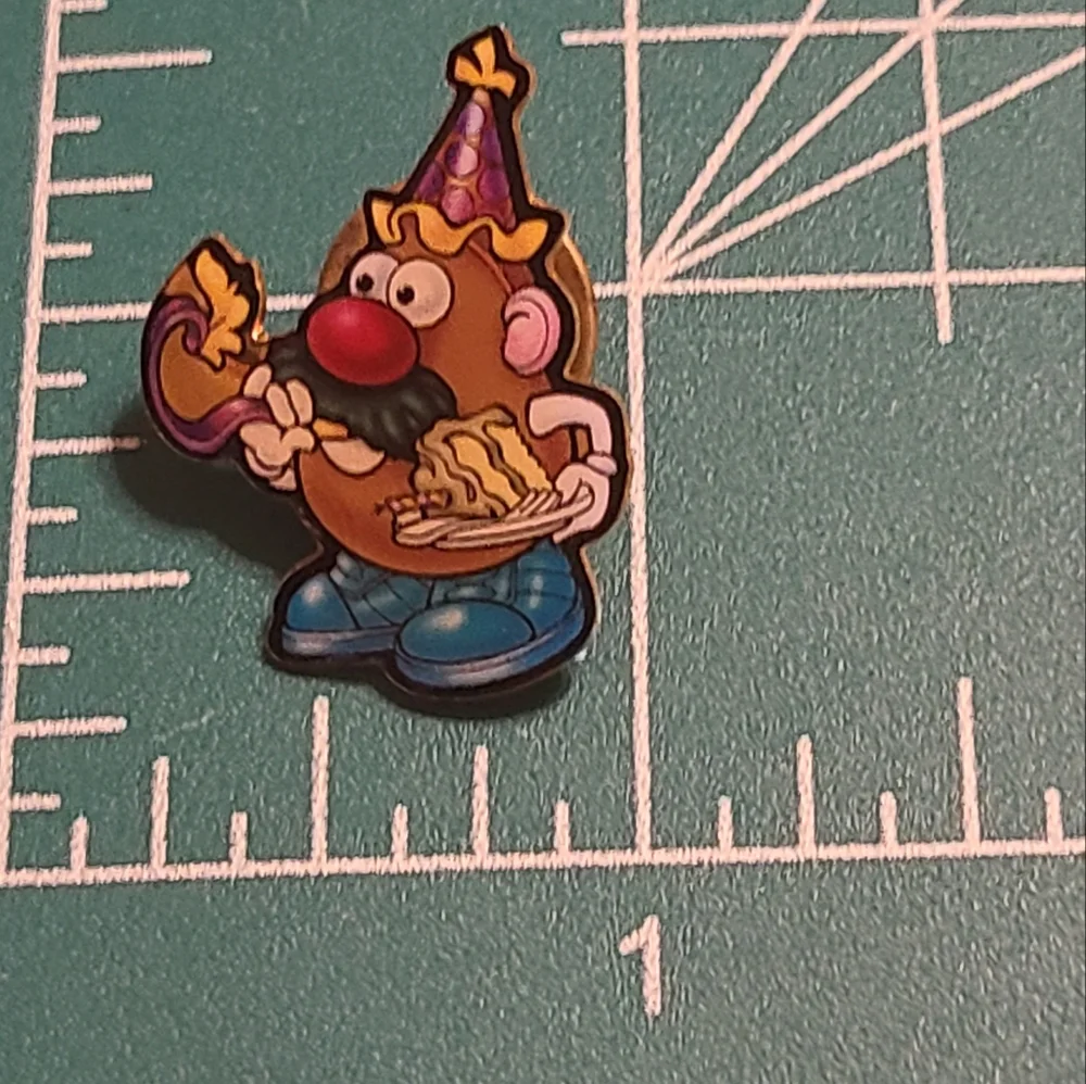 Party Potato Character Pin